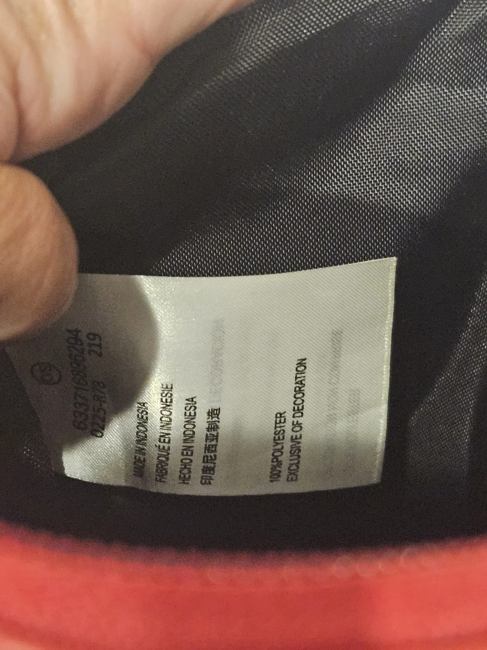 Nike Air Jordan Red Crossbody Bag